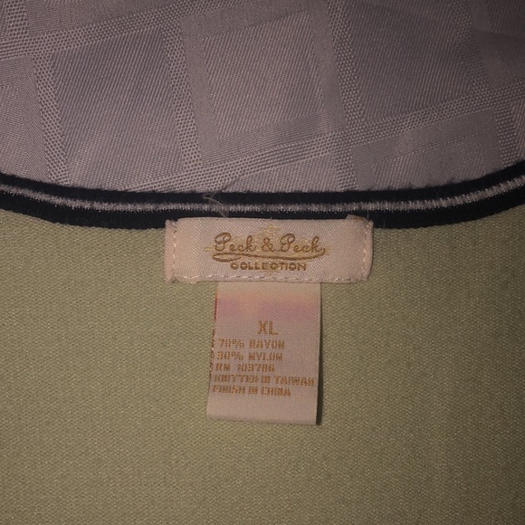 Peck & Peck Collection Cardigan set. Sailor themed, soft material. Size:XL - Picture 2 of 7